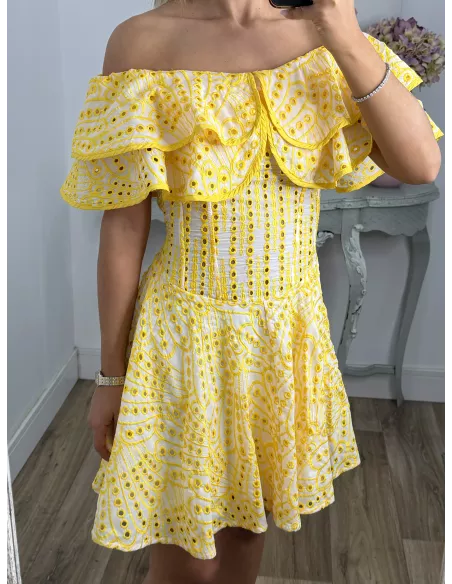 Vestido Tavira amarillo