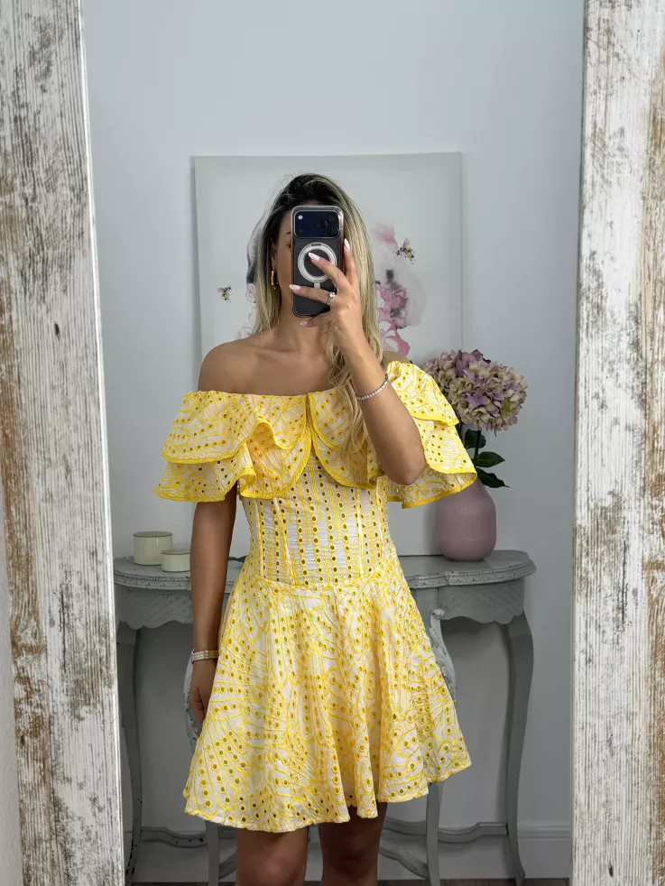 Vestido Tavira amarillo