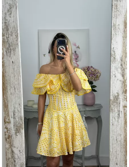 Vestido Tavira amarillo