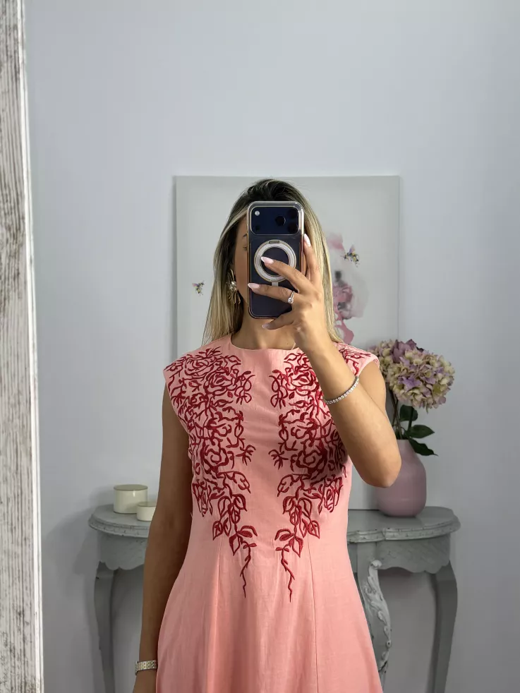 Vestido Bruna rosa