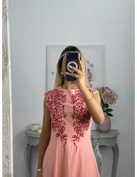 Vestido Bruna rosa