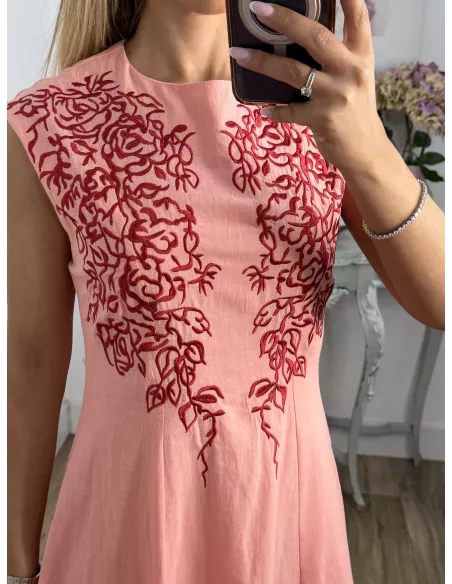 Vestido Bruna rosa