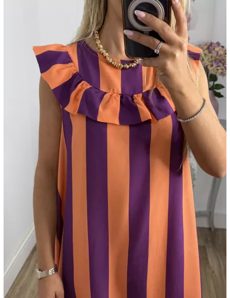 Vestido Florian de rayas