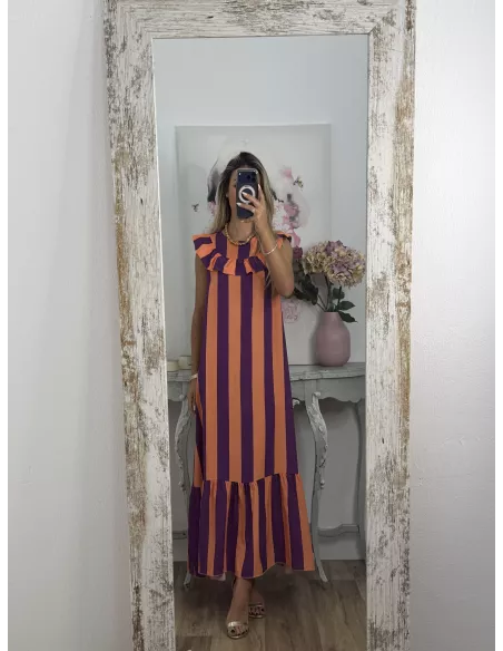 Vestido Florian de rayas
