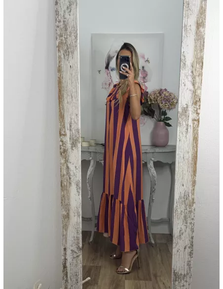 Vestido Florian de rayas