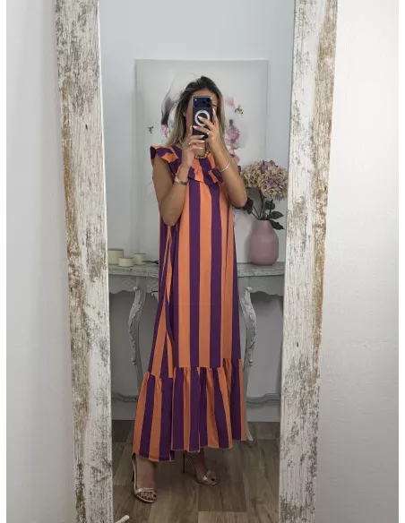 Vestido Florian de rayas