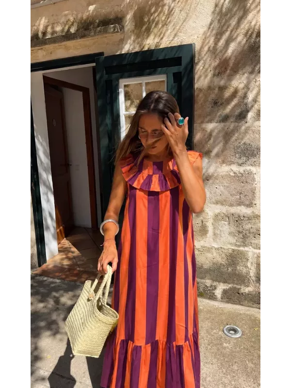 Vestido Florian de rayas
