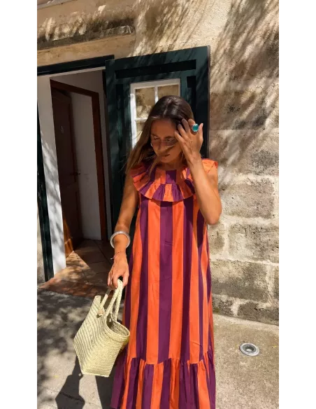 Vestido Florian de rayas