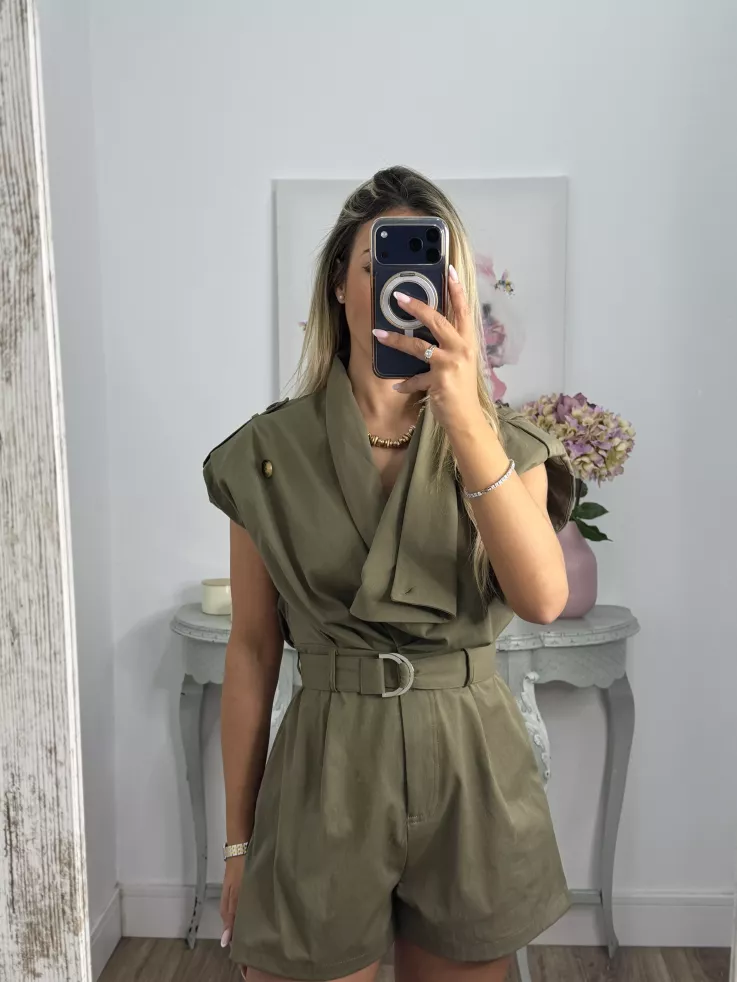 Mono Lina verde kaki