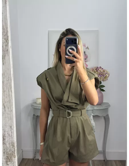 Mono Lina verde kaki