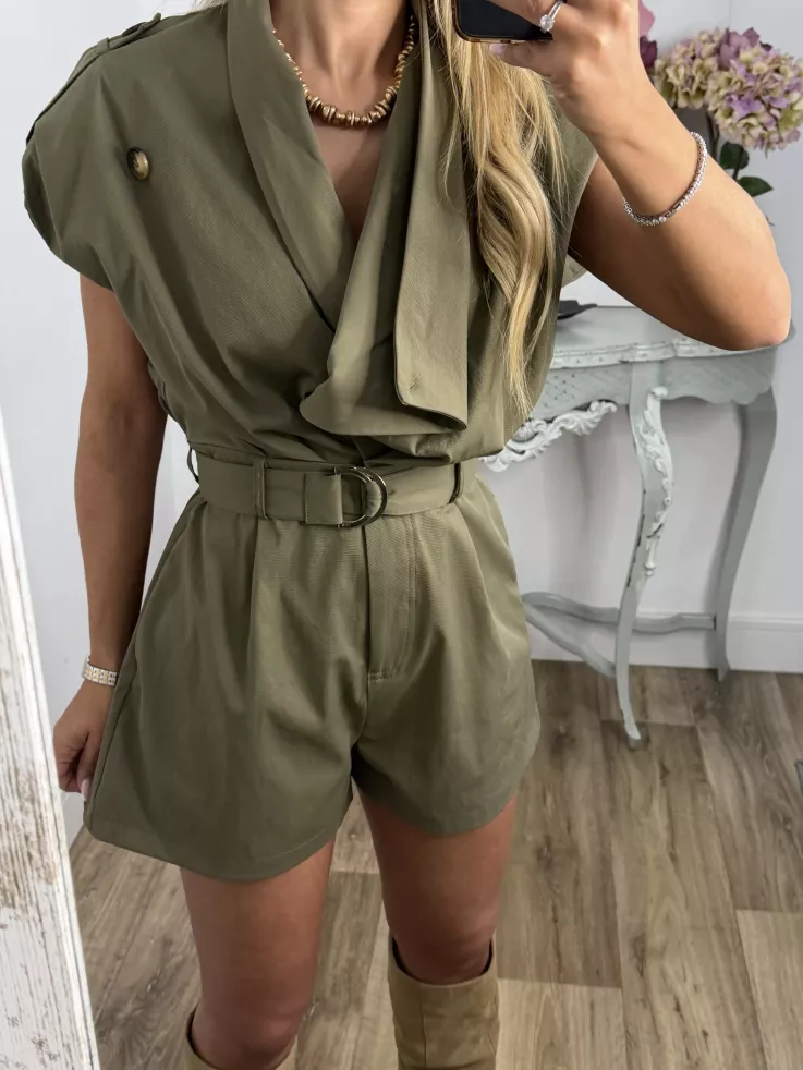 Mono Lina verde kaki