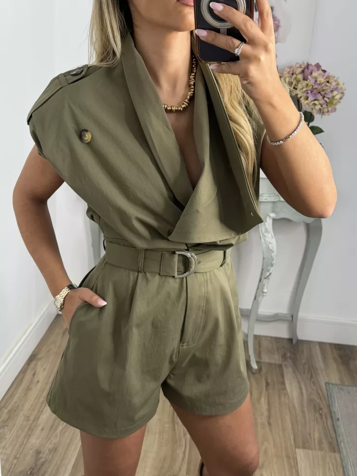 Mono Lina verde kaki