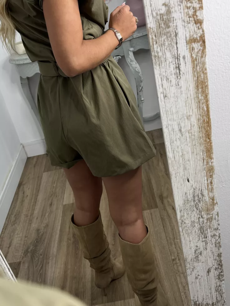 Mono Lina verde kaki