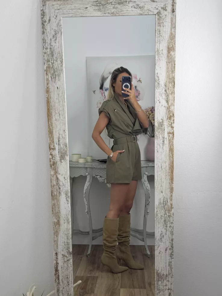 Mono Lina verde kaki