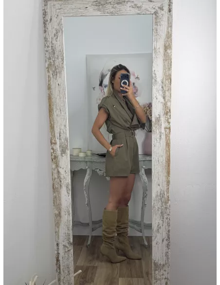 Mono Lina verde kaki