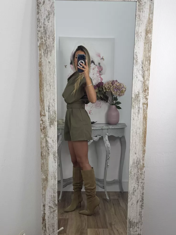 Mono Lina verde kaki