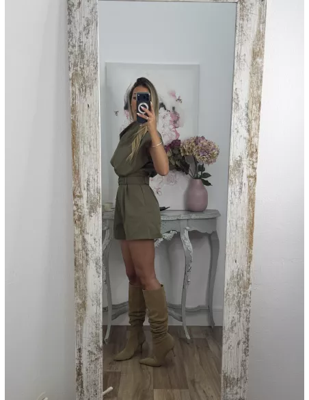 Mono Lina verde kaki
