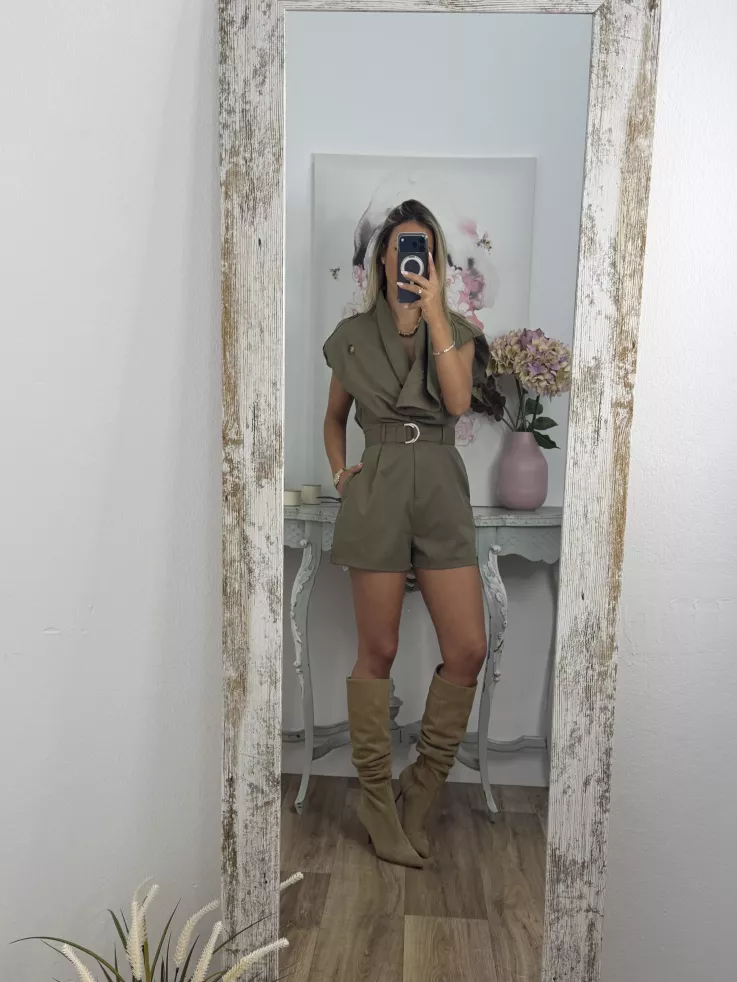 Mono Lina verde kaki
