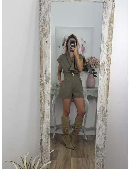 Mono Lina verde kaki