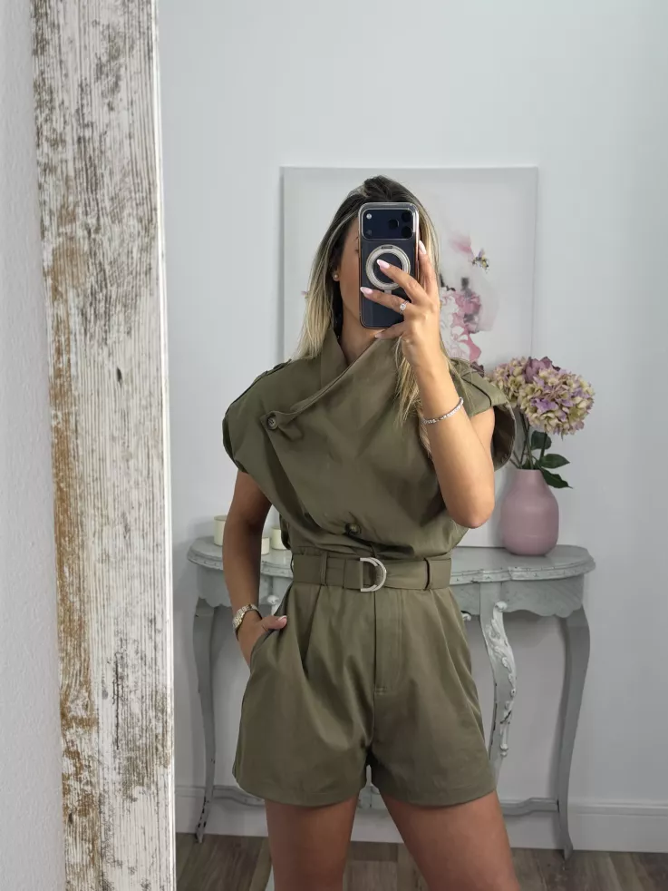 Mono Lina verde kaki