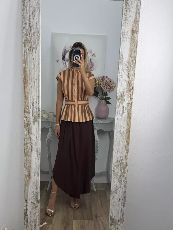 Pantalón Ingrid choco