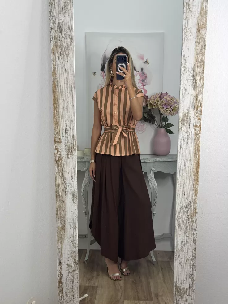 Pantalón Ingrid choco