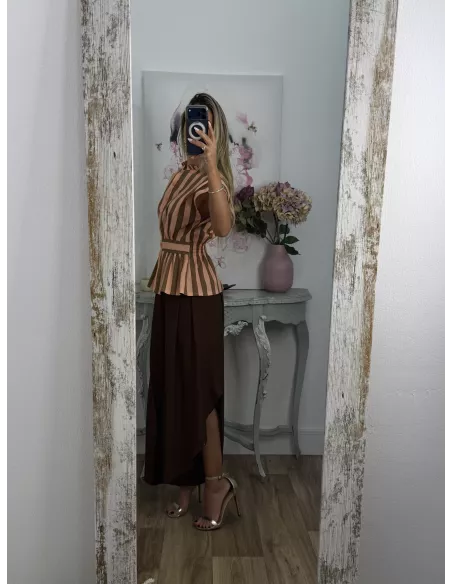 Pantalón Ingrid choco