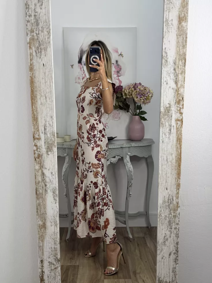 Vestido Holly teja