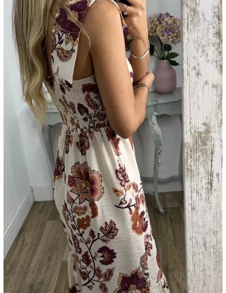 Vestido Holly teja