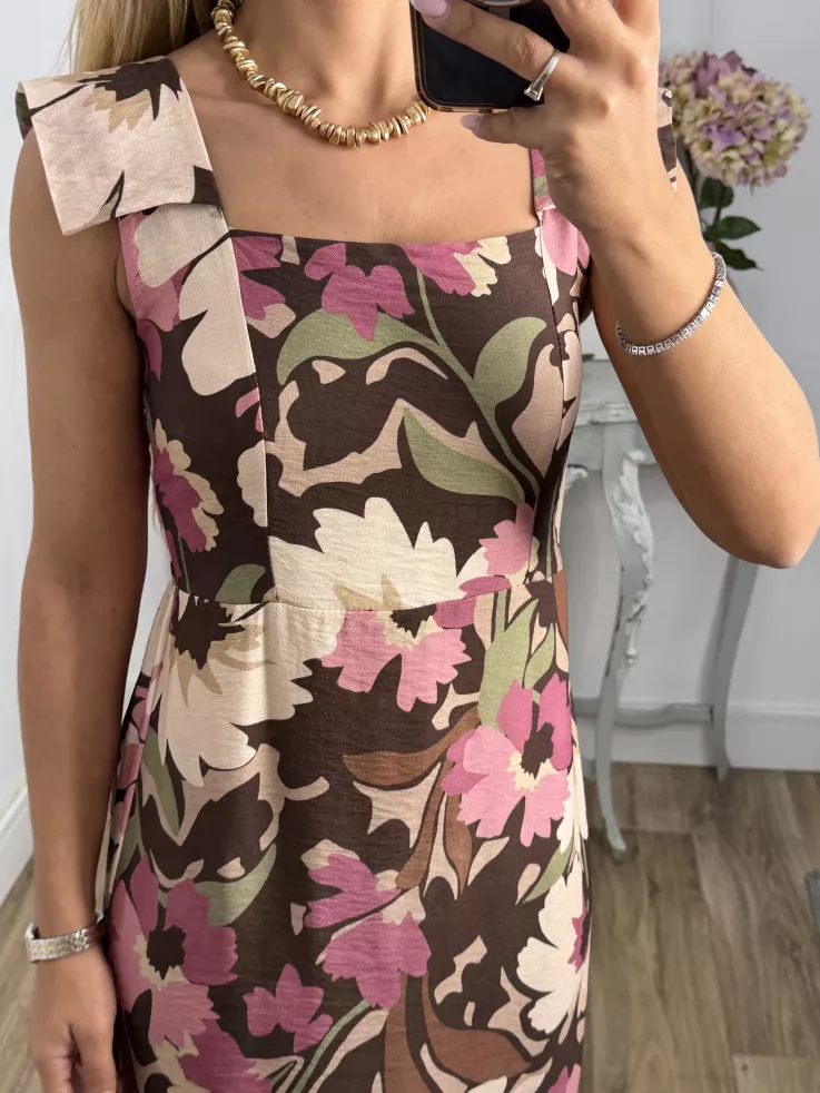 Vestido Holly choco