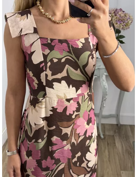 Vestido Holly choco