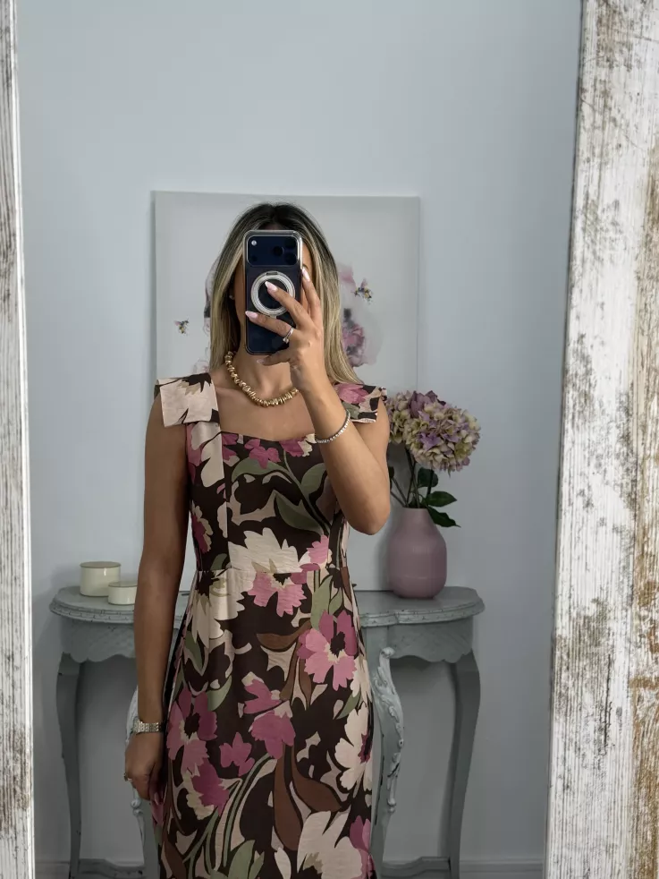 Vestido Holly choco