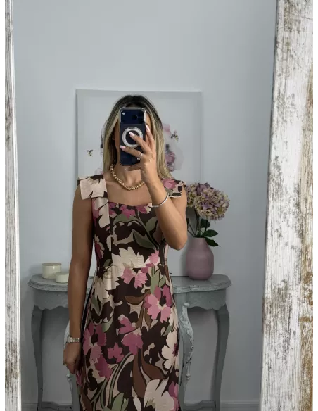 Vestido Holly choco
