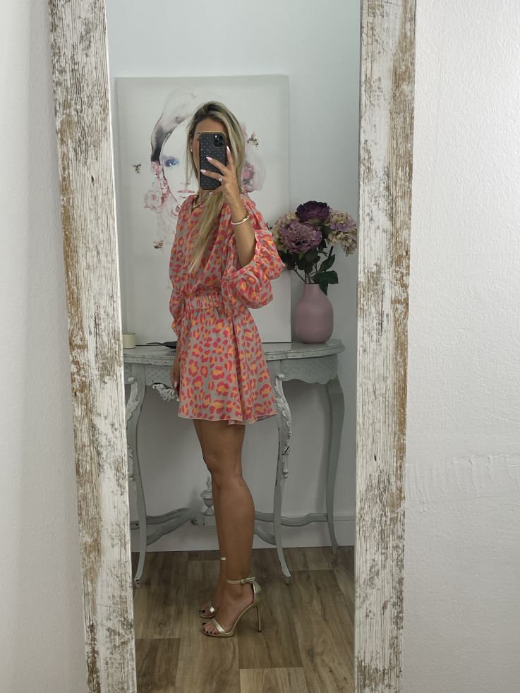 Conjunto camisa y short animal print