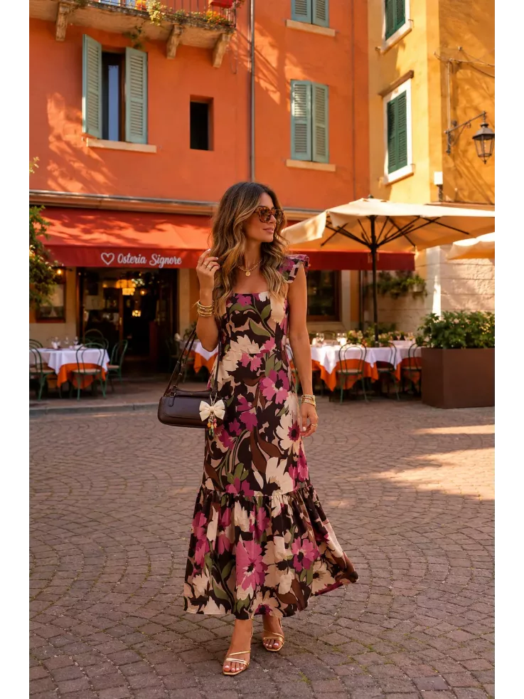 Vestido Holly choco