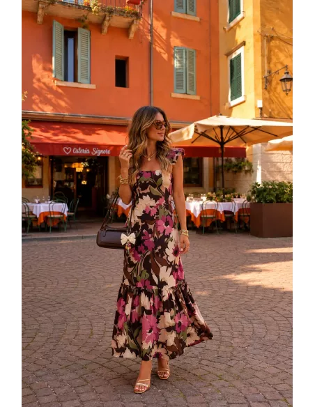 Vestido Holly choco