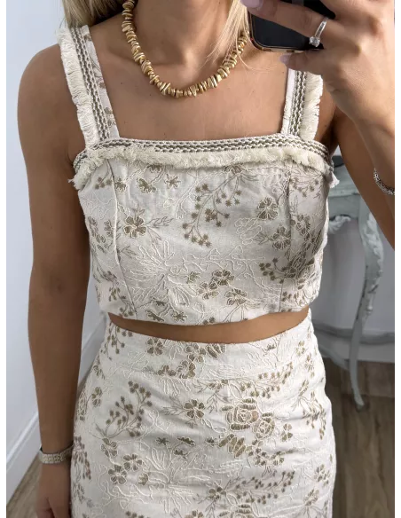 Conjunto Laya bordado