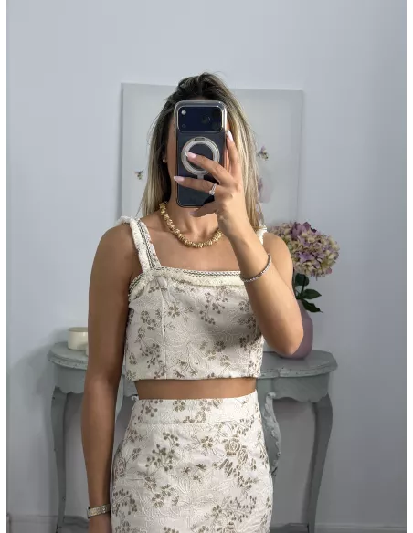 Conjunto Laya bordado