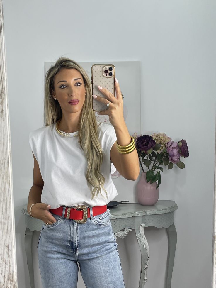 Camiseta Trendy blanca