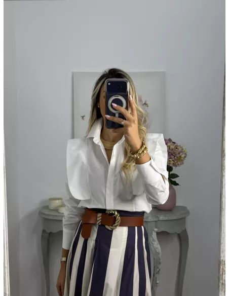 Camisa Catalina blanca