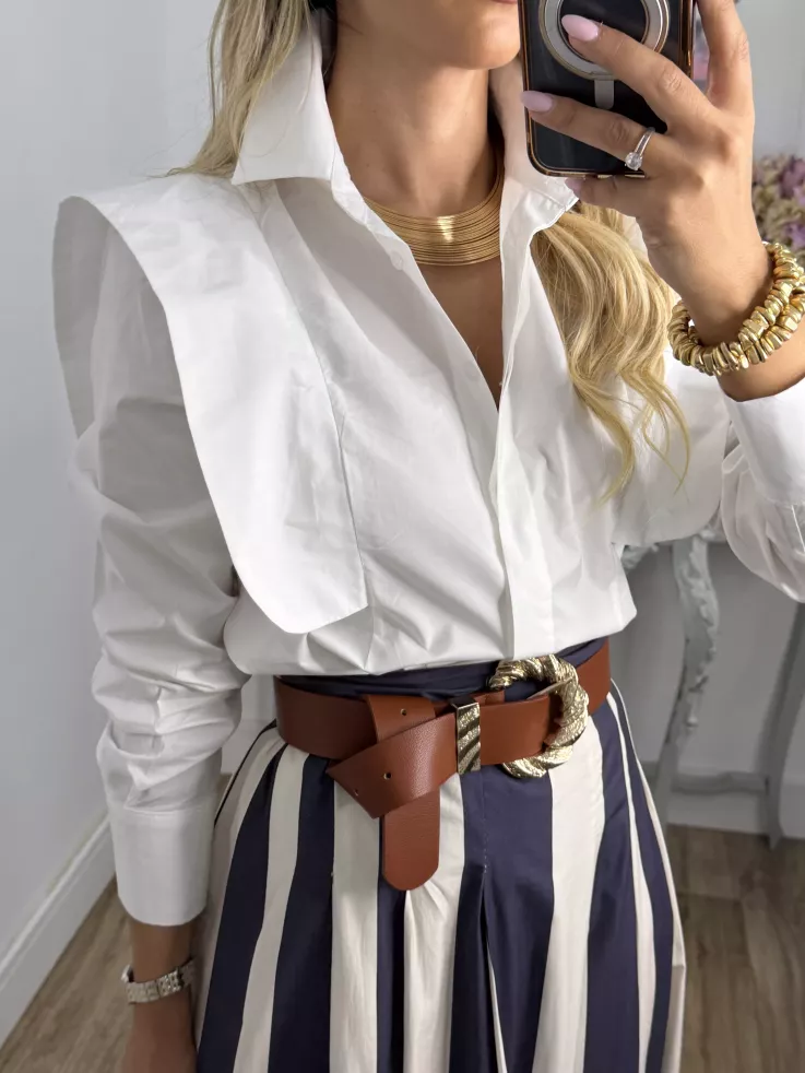 Camisa Catalina blanca