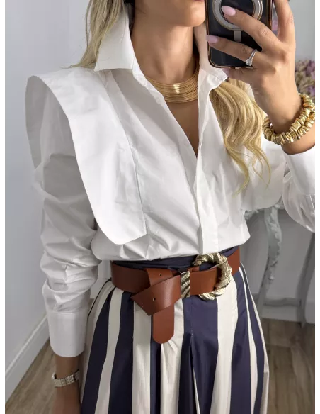 Camisa Catalina blanca