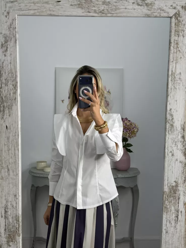Camisa Catalina blanca
