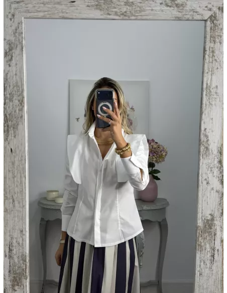 Camisa Catalina blanca