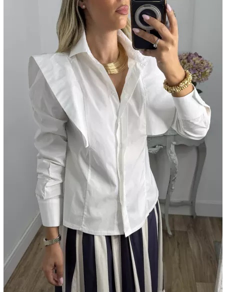 Camisa Catalina blanca