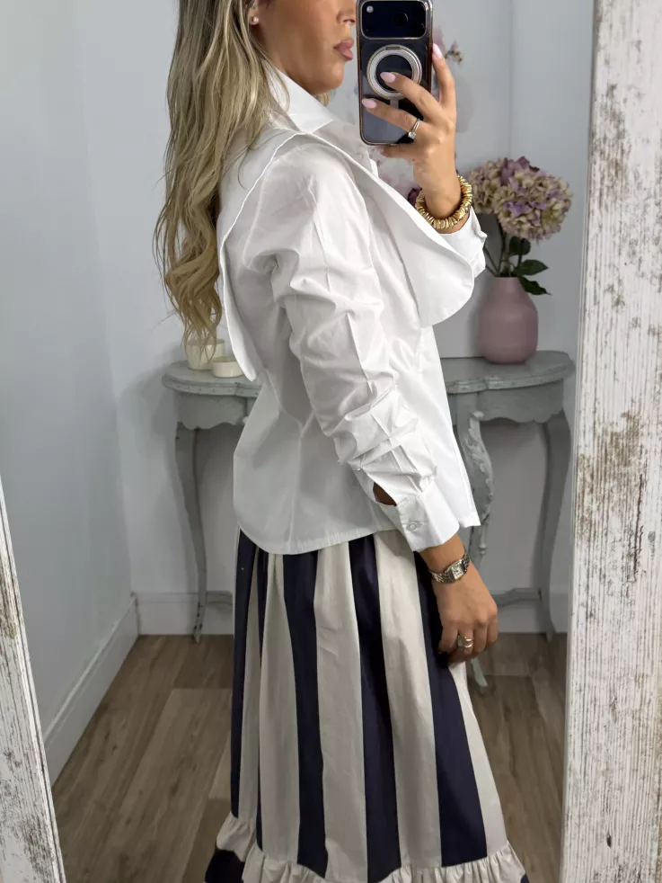Camisa Catalina blanca