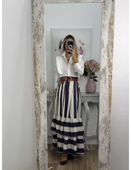 Camisa Catalina blanca
