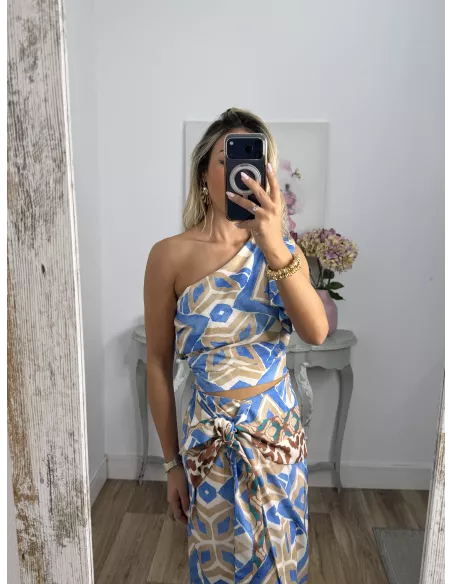 Conjunto Rabat azul