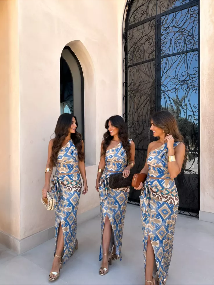 Conjunto Rabat azul