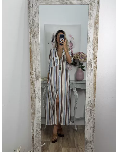 Vestido Pipa de rayas